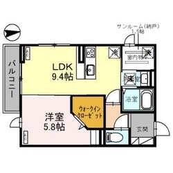 ルミナス南田町の物件間取画像